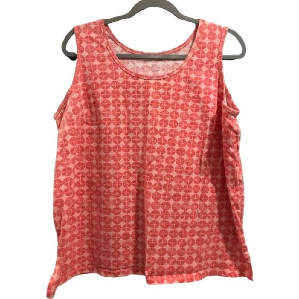 Women's 18/20 L Tank Top Woman Within Cotton